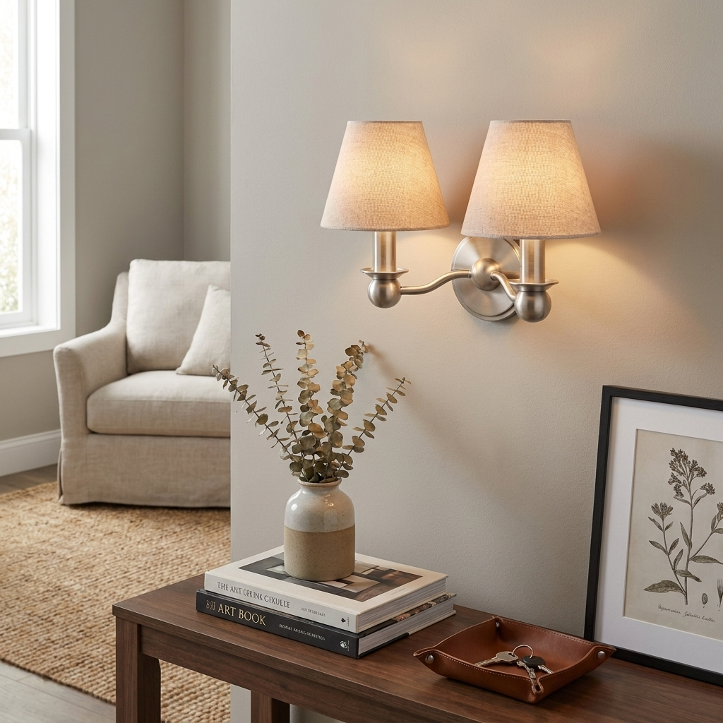 Camden Fabric Wall Sconce — product view 5