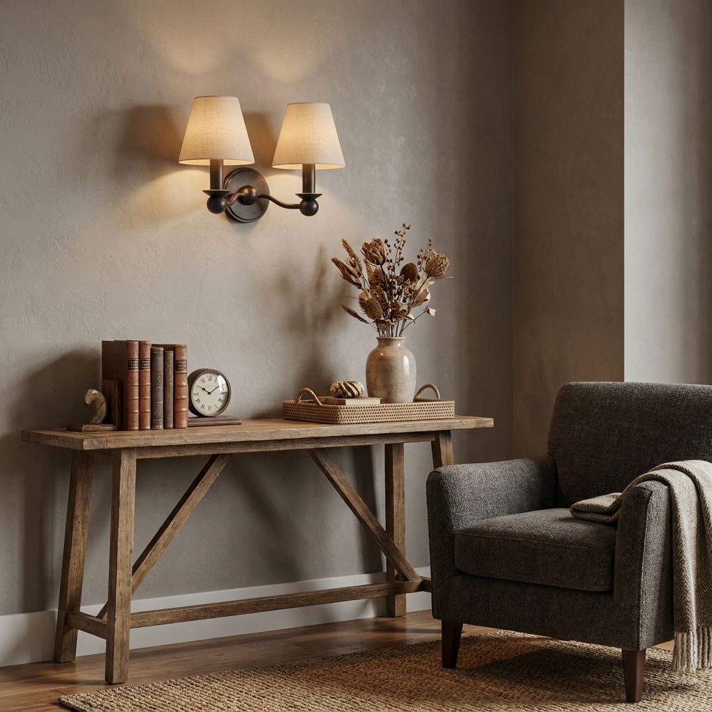Camden Fabric Wall Sconce — product view 3