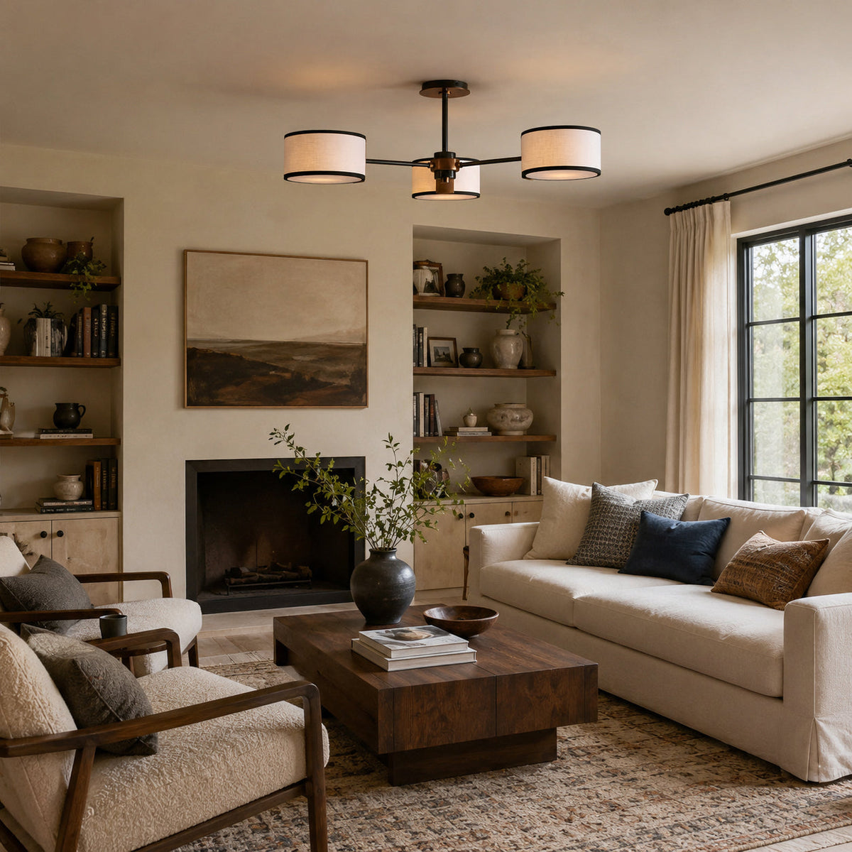Cavendish Semi Ceiling Mount — product view 2