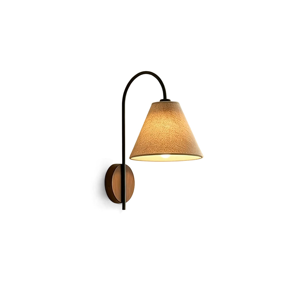 Cecily Walnut Wall Sconce — product view 1