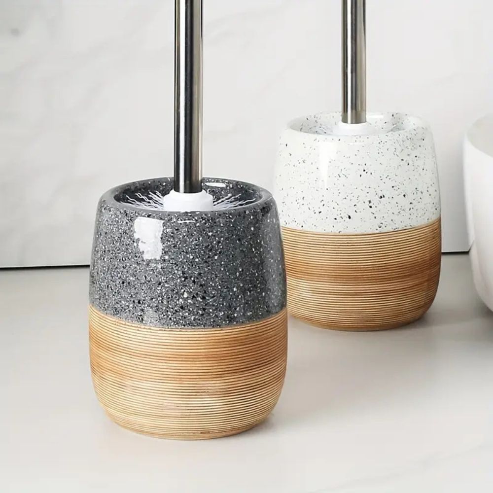 LoungeYard | Elegant Bathroom Toilet Brush & Holder Set — product view 5