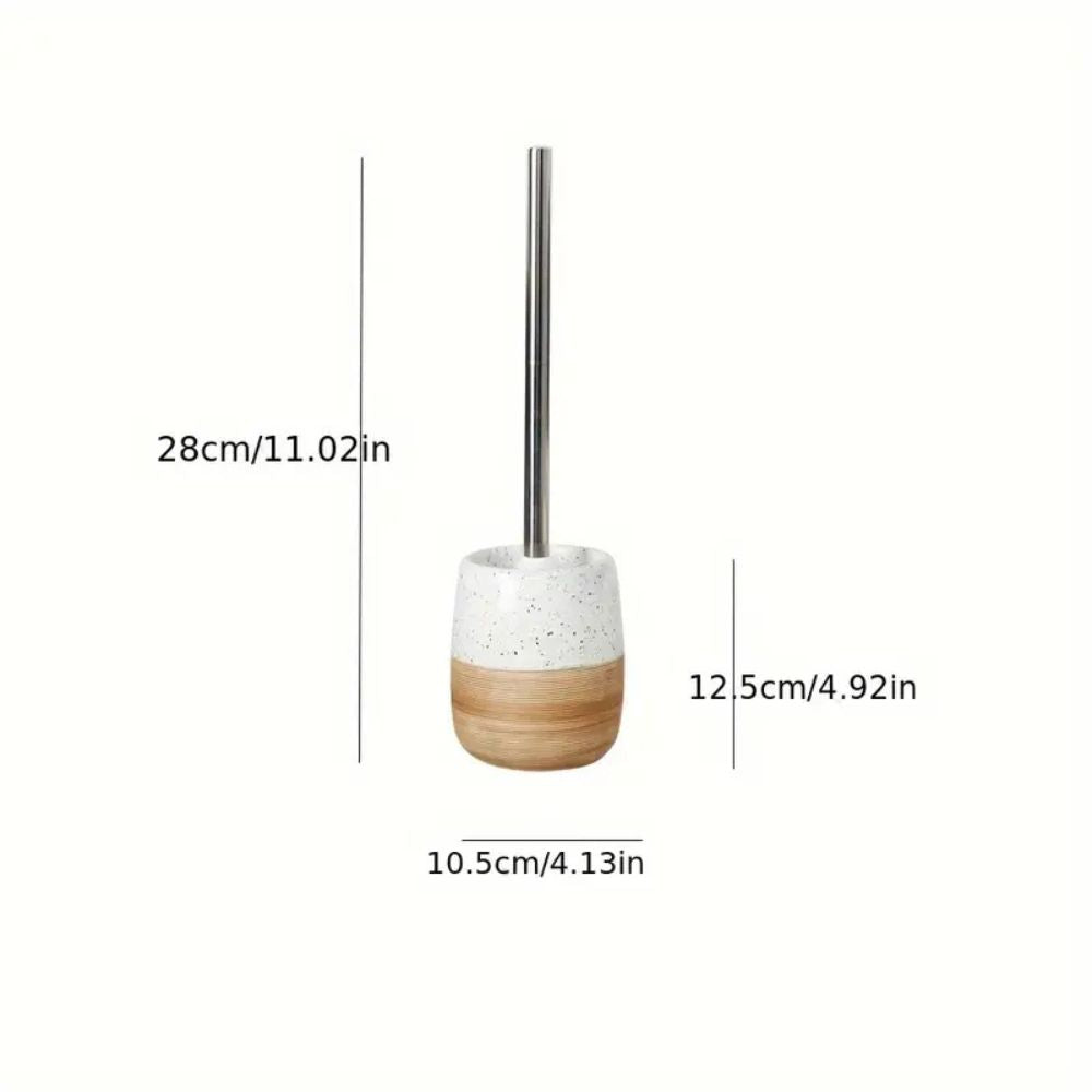 LoungeYard | Elegant Bathroom Toilet Brush & Holder Set — product view 6