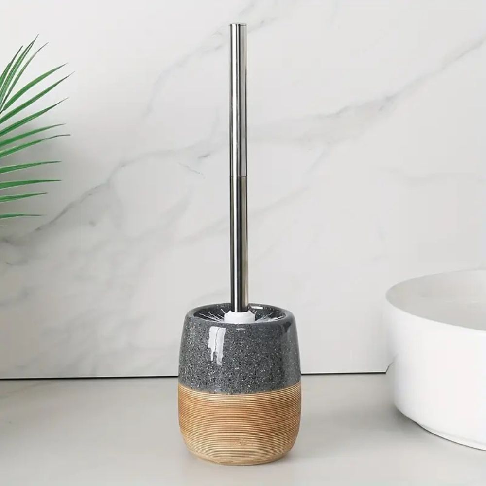 LoungeYard | Elegant Bathroom Toilet Brush & Holder Set — product view 4
