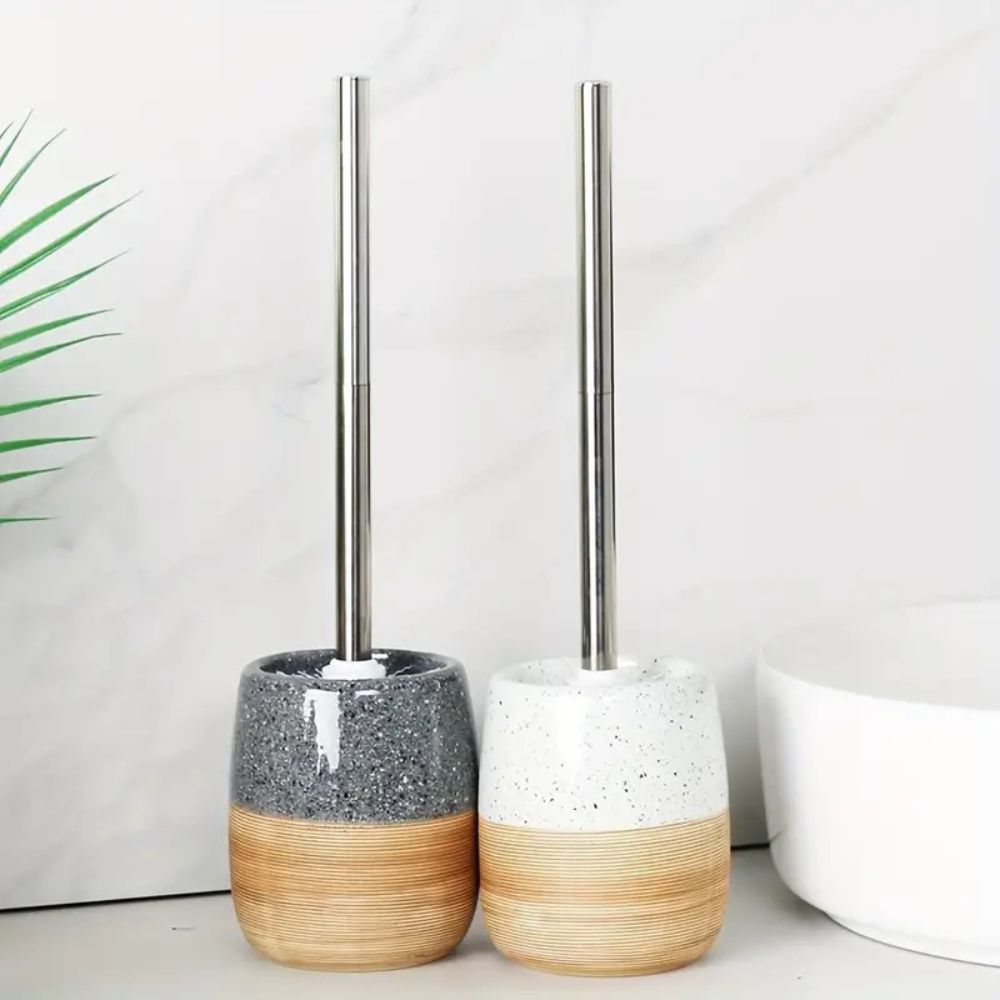 LoungeYard | Elegant Bathroom Toilet Brush & Holder Set — product view 2