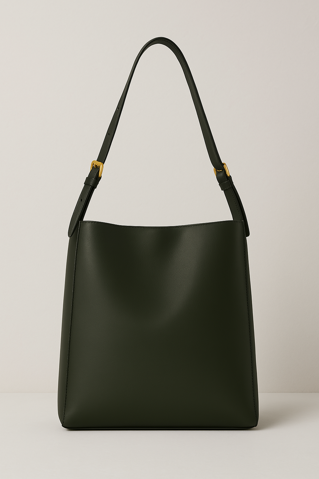 LoungeYard | Ladies Shoulder Bag Black One Size Vegan Leather — product view 1