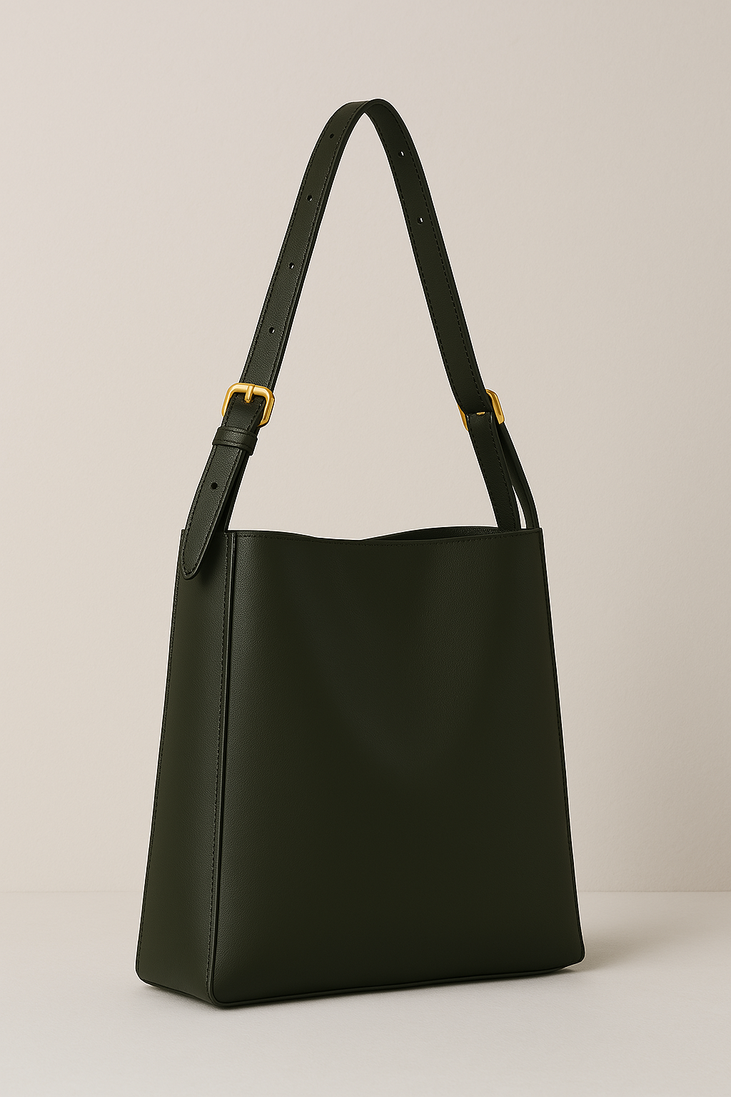 LoungeYard | Ladies Shoulder Bag Black One Size Vegan Leather — product view 5