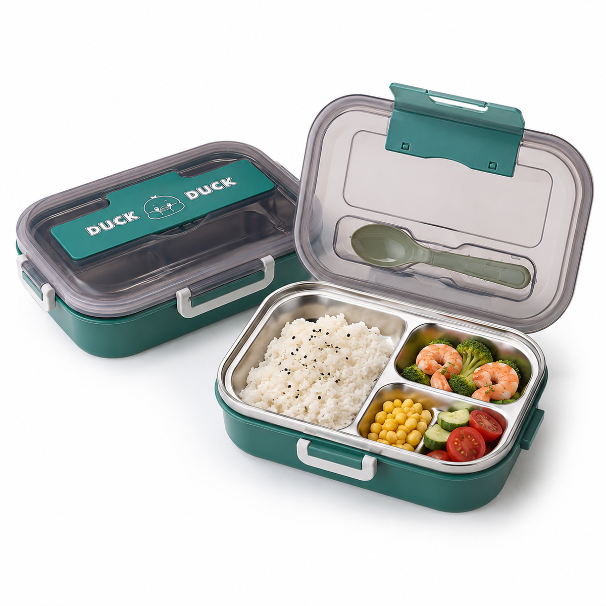 Leakproof Stainless Steel Compartmentalized Lunchbox LoungeYard — product view 1