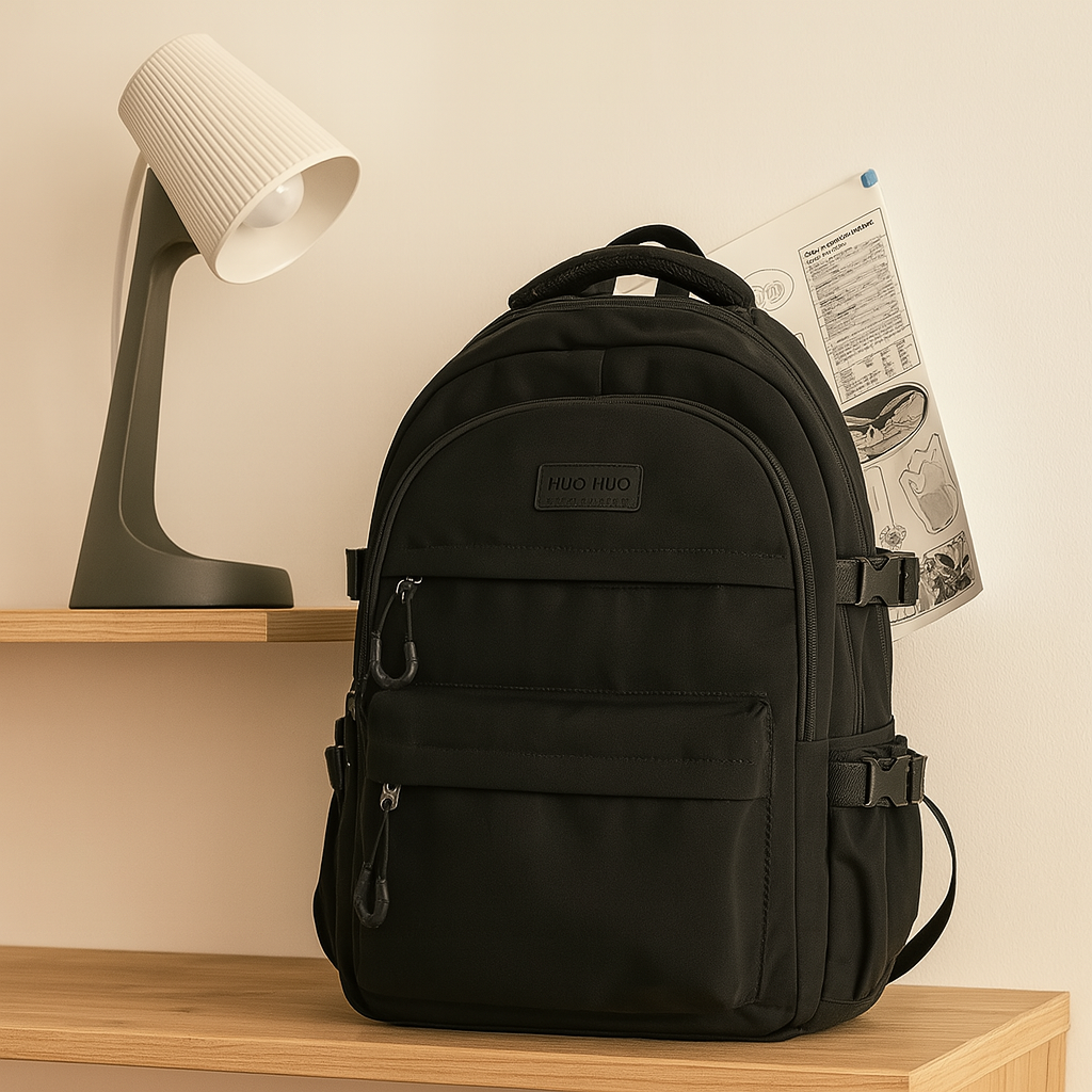 LoungeYard | School Backpack – Large Capacity, Durable & Spacious — product view 6