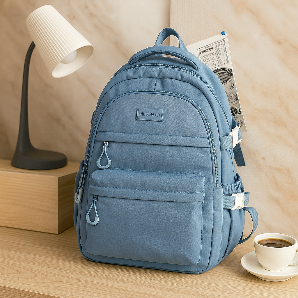 LoungeYard | School Backpack – Large Capacity, Durable & Spacious — product view 5