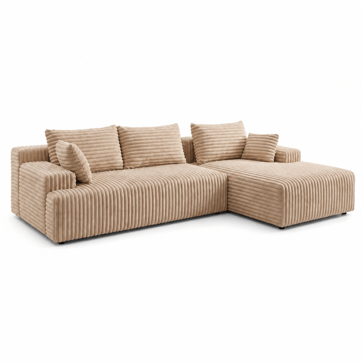 Cloud Sofa | Standard L-Shape Corduroy Sectional — product view 7