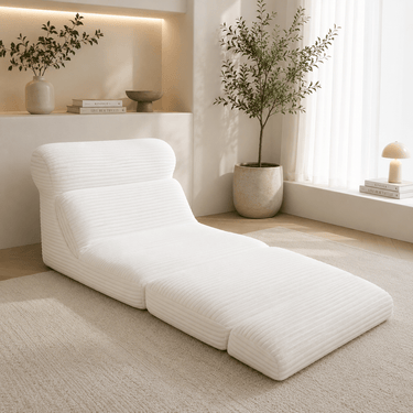 Sleeper Sofa | Ergonomic Folding Sofa Bed | 3-in-1 Convertible Corduroy