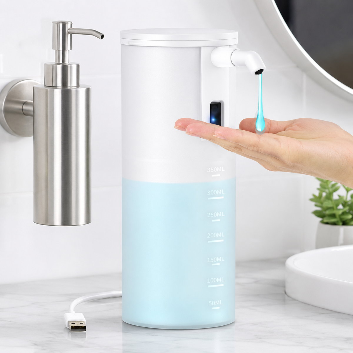 Automatic Touchless Foam Soap Dispenser LoungeYard — product view 1