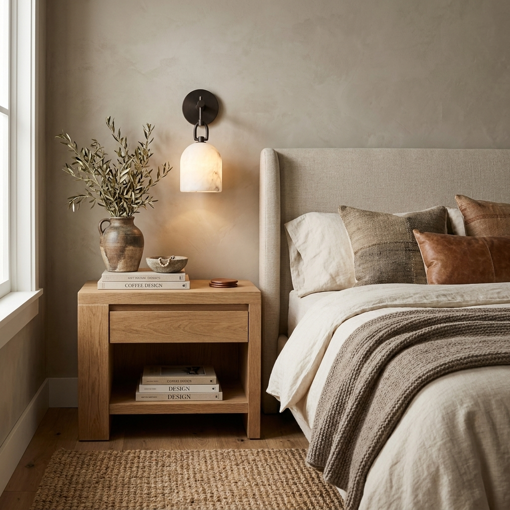 Cloche Alabaster Wall Sconce — product view 3