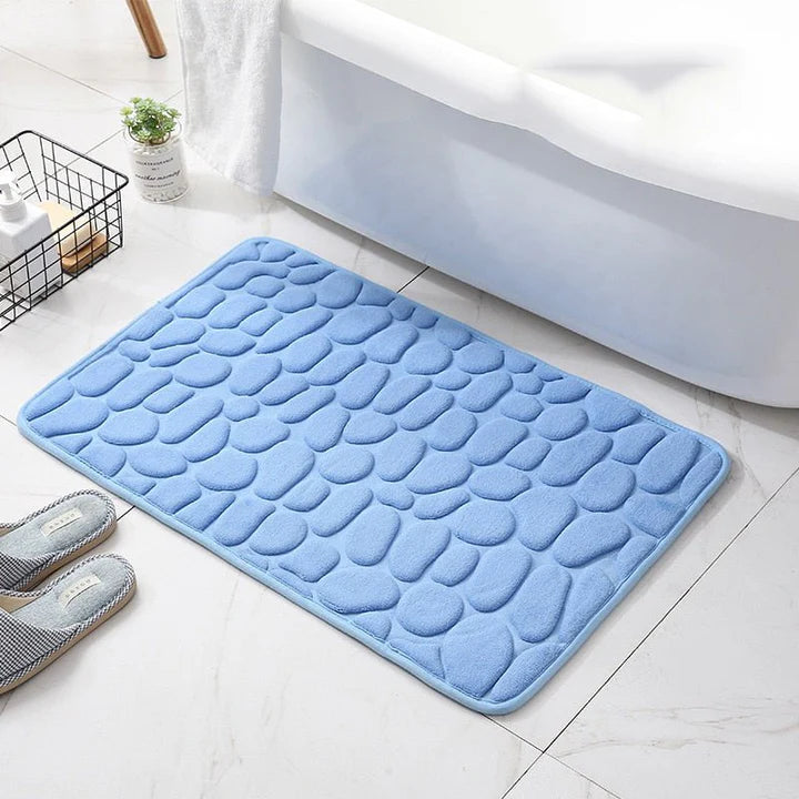LoungeYard | CobbleMat | Anti-slip PVC Bath Mat with Pebble Stone Design — product view 4