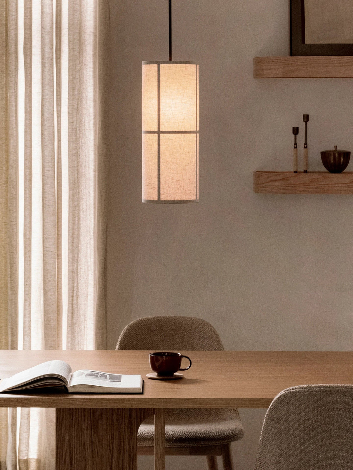 Column Fabric Pendant Lamp — product view 5