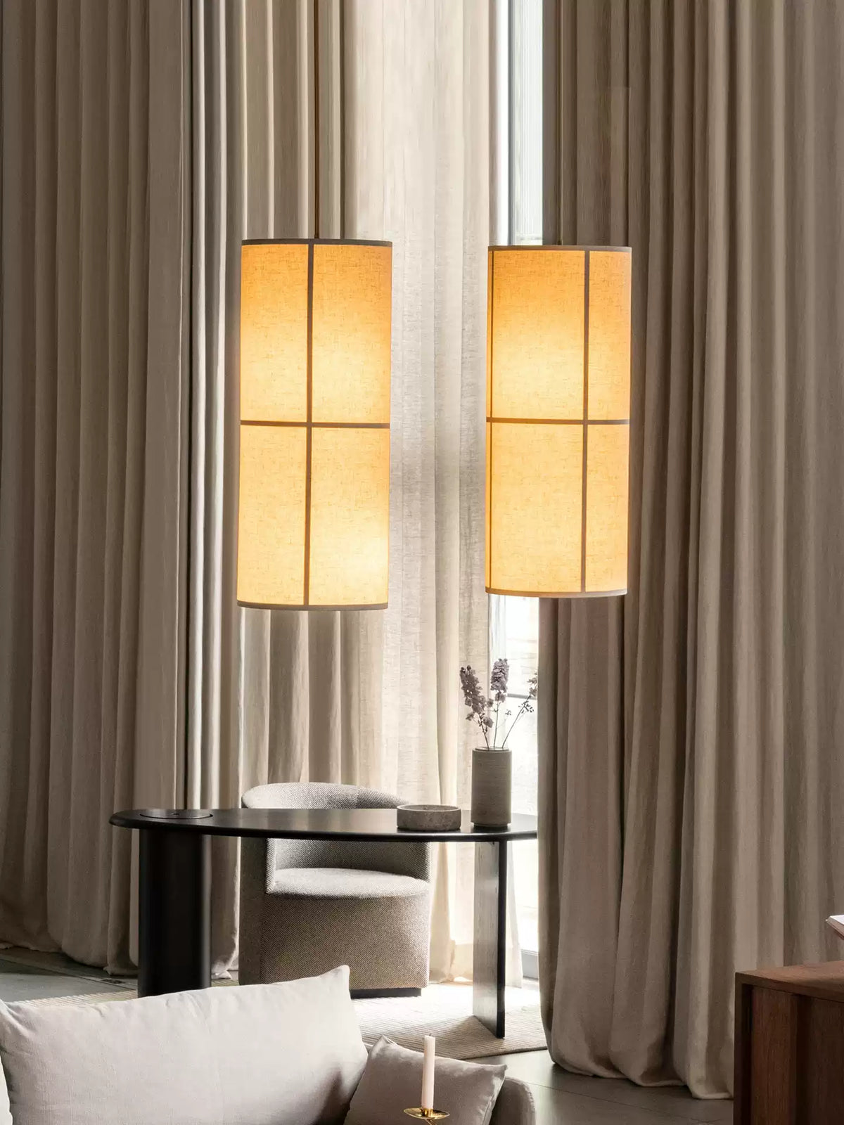 Column Fabric Pendant Lamp — product view 7