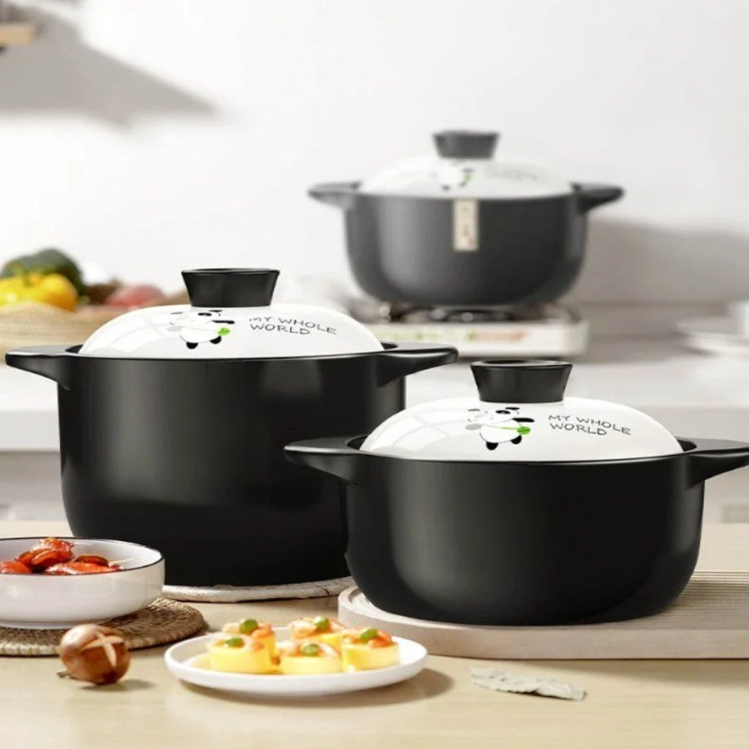 LoungeYard | Cute Panda Japanese Style Non-stick Frying Pan — product view 3