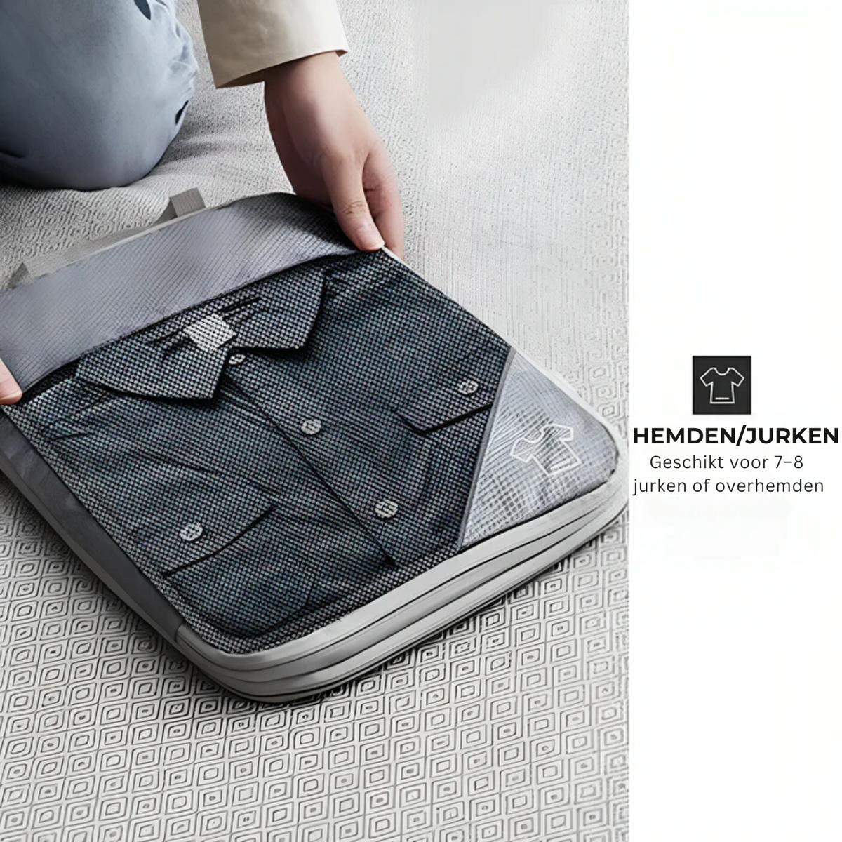 LoungeYard | PackMate Compression Travel Set – Space-Saving Travel Cubes for Organized Packing — product view 6