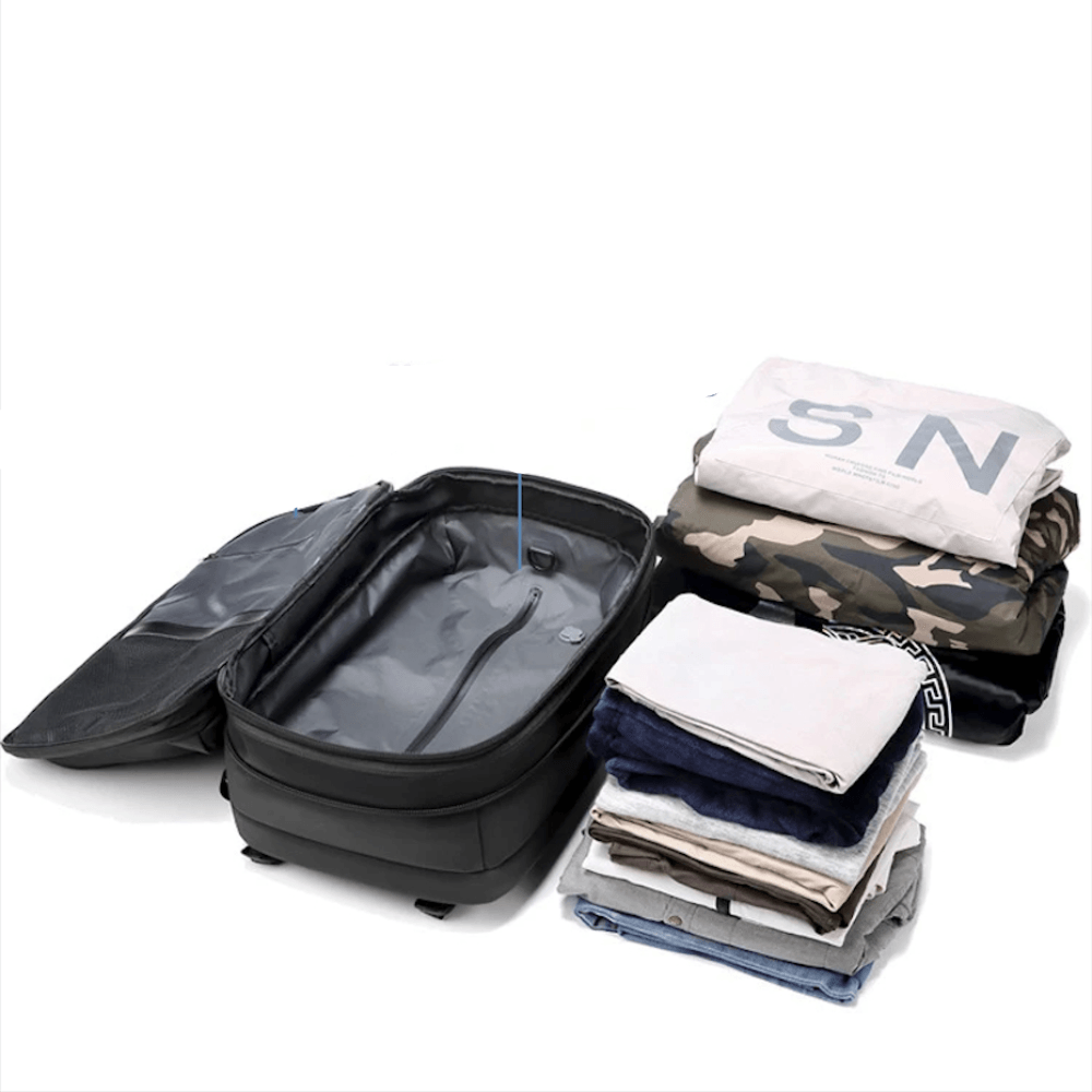 LoungeYard | CompriBag – Space-Saving Vacuum Travel Backpack with Expandable Capacity (25L–60L) — product view 7