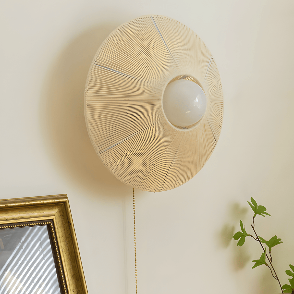 Cotton Thread Wall Lamp — product view 7