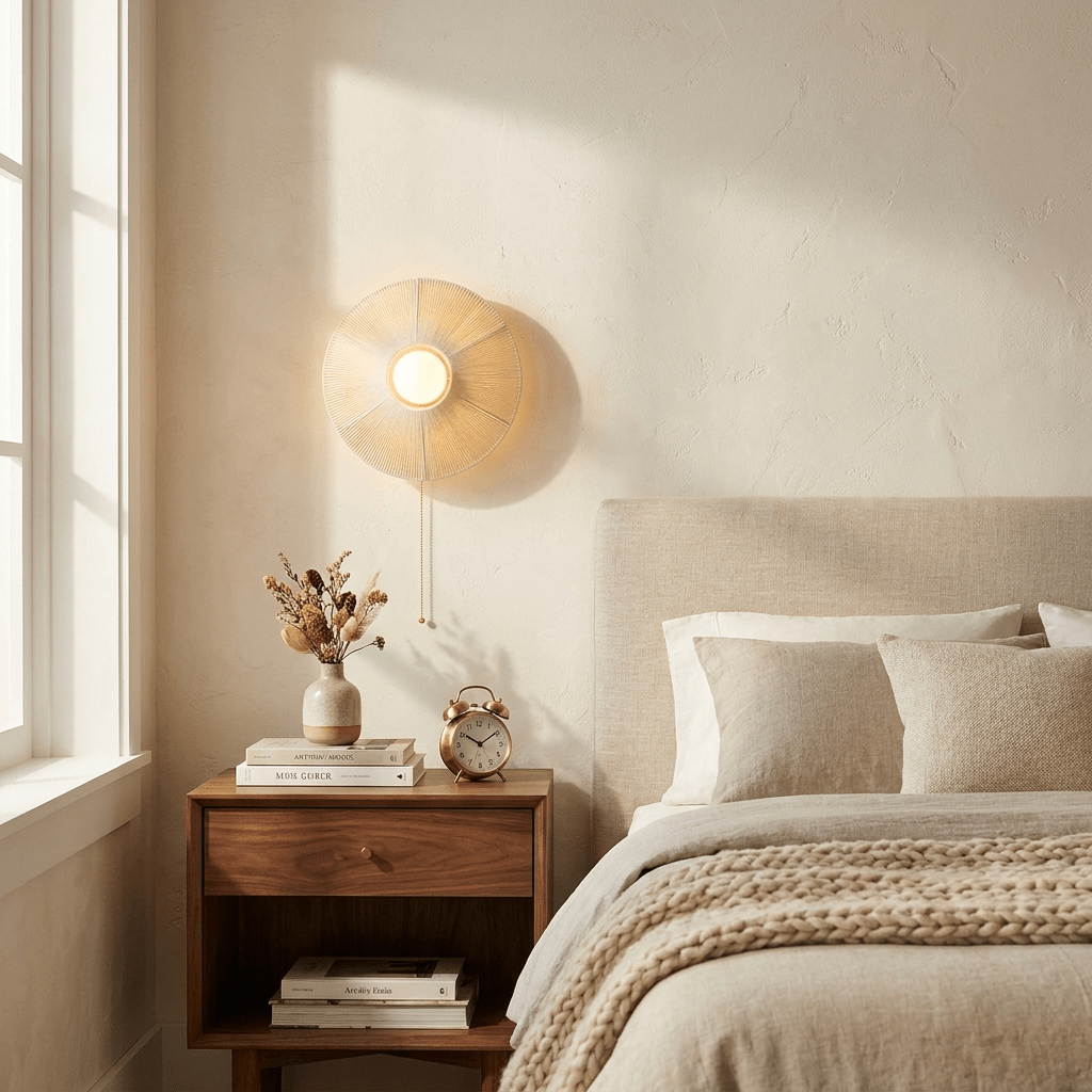 Cotton Thread Wall Lamp — product view 4