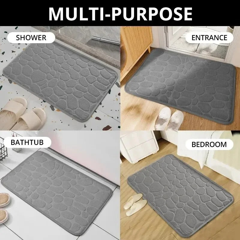 LoungeYard | CozyStone | Memory Foam Non-Slip Rug Mat 60x90 cm — product view 6