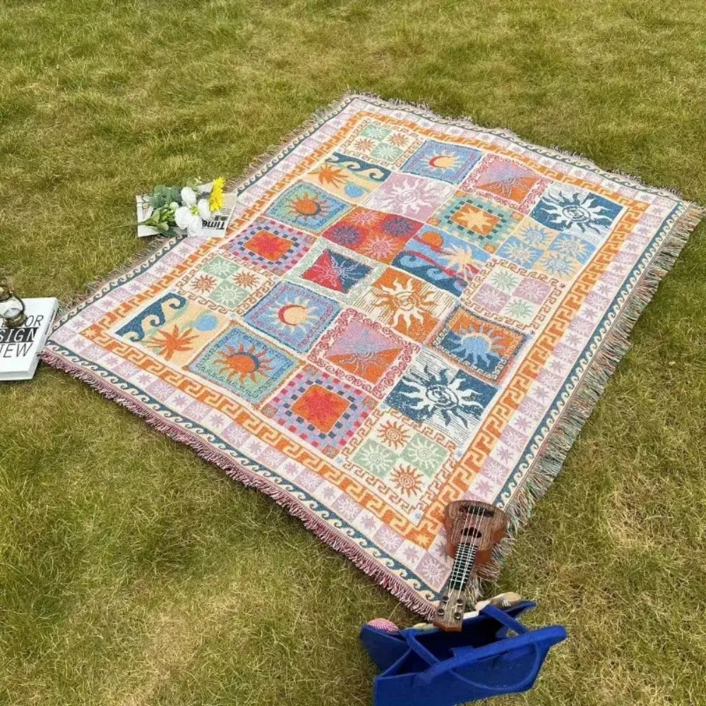 LoungeYard | Sun & Soul Outdoor Picnic Blanket — product view 6