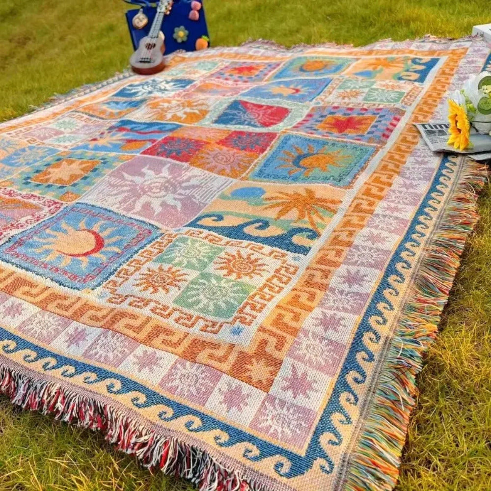 LoungeYard | Sun & Soul Outdoor Picnic Blanket — product view 7