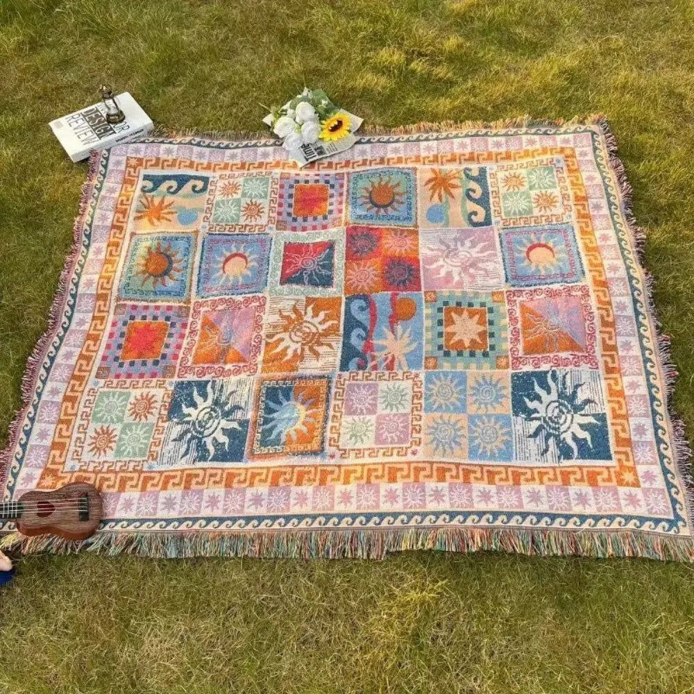 LoungeYard | Sun & Soul Outdoor Picnic Blanket — product view 1
