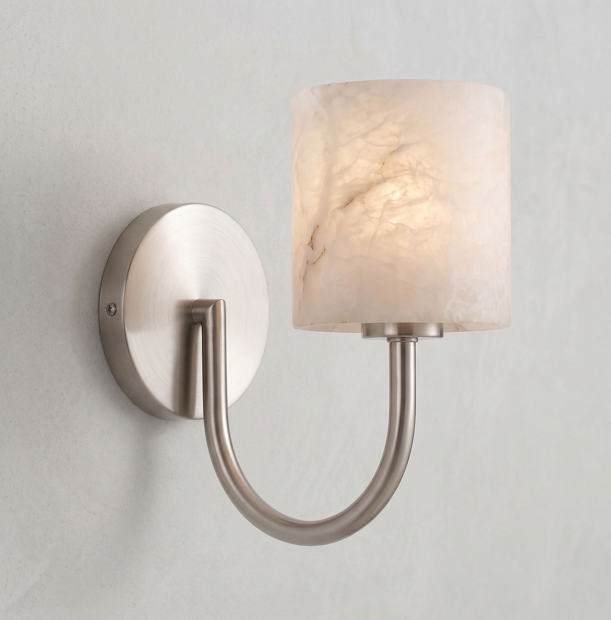 Crook Alabaster Wall Sconce — product view 4