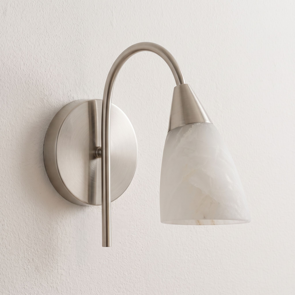 Arch Alabaster Wall Sconce — product view 7