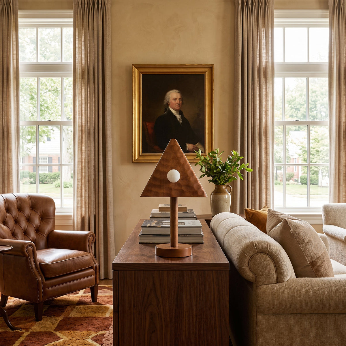 Forma Wood Table Lamp — product view 7