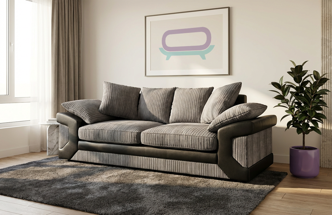 Dino 3 or 2 Seater Scatter Back Sofa — product view 4
