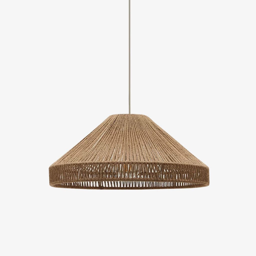 Dune Rope Cone Pendant Lamp — product view 1