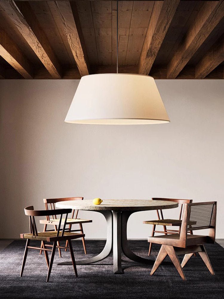 Dune Tapered Fabric Pendant Light — product view 5