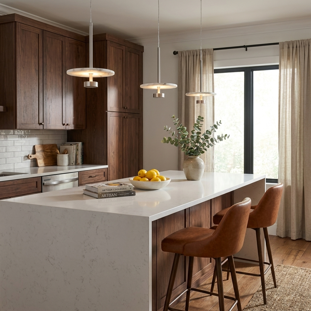 Eclipse Alabaster Pendant Lamp — product view 3