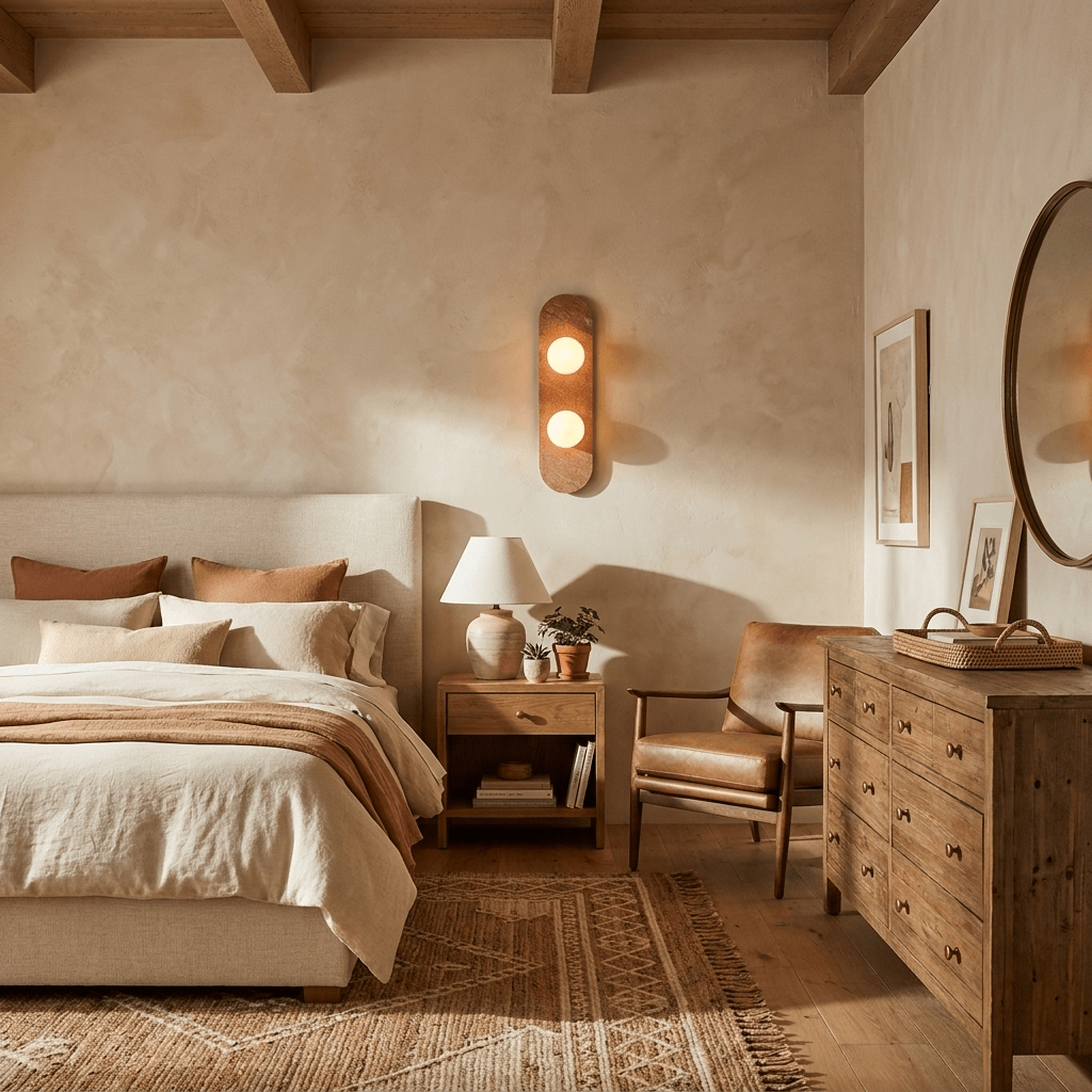 Elaria Stone Double Globe Wall Sconce — product view 5