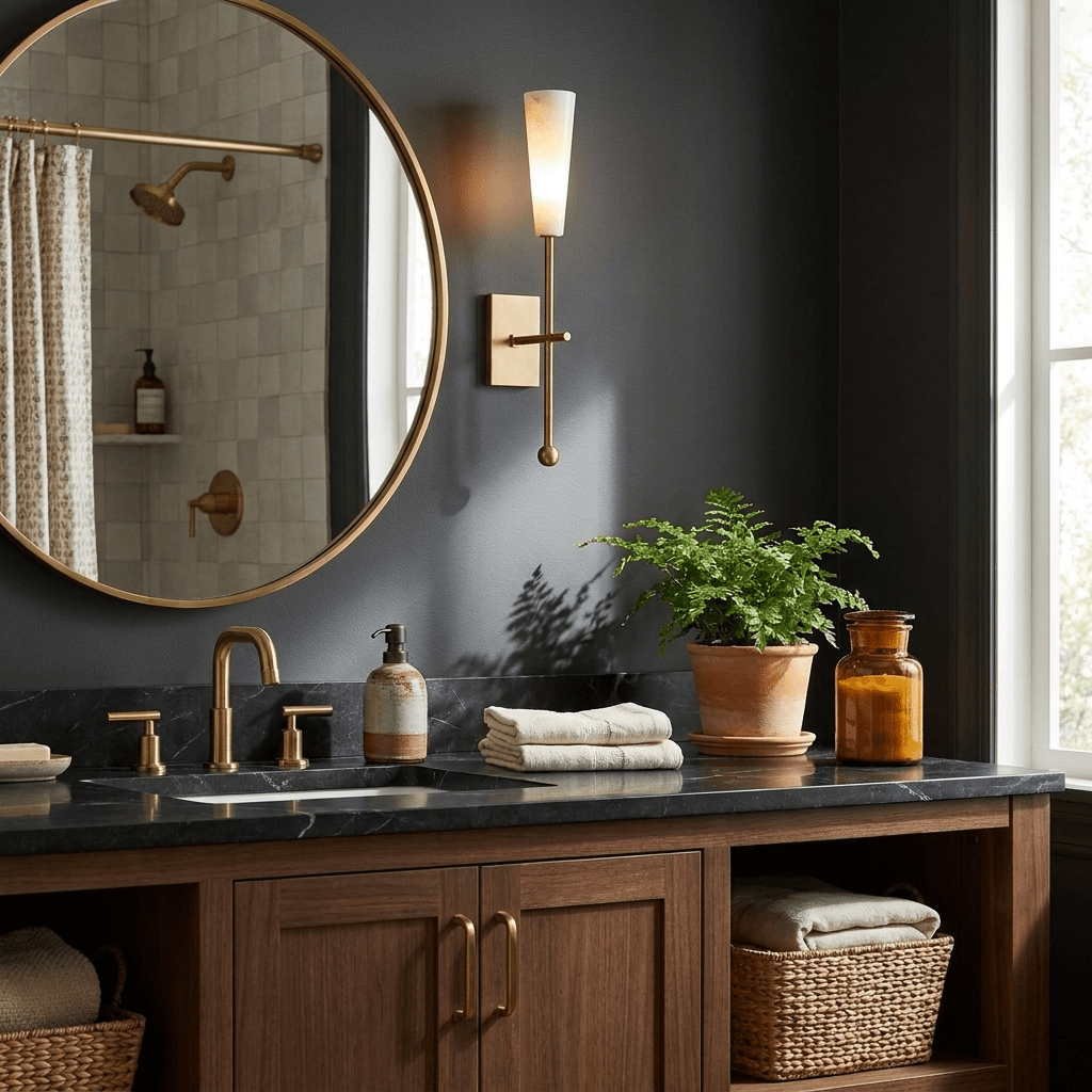 Elaris Alabaster Column Wall Sconce — product view 3
