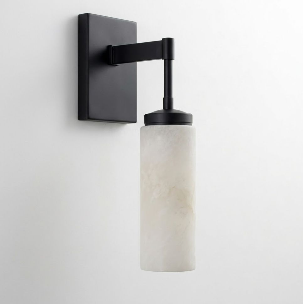 Elbow Alabaster Wall Sconce — product view 6
