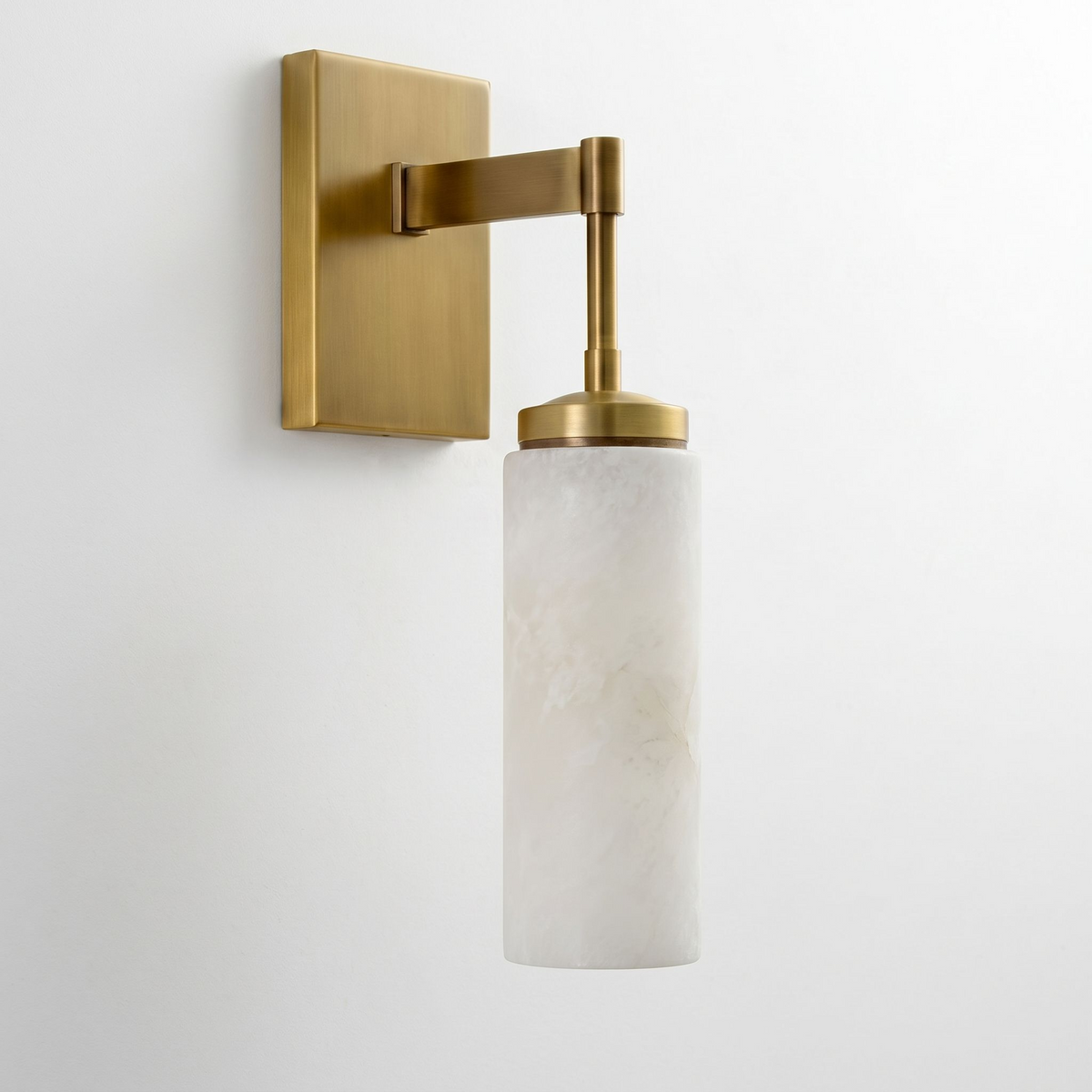 Elbow Alabaster Wall Sconce — product view 7