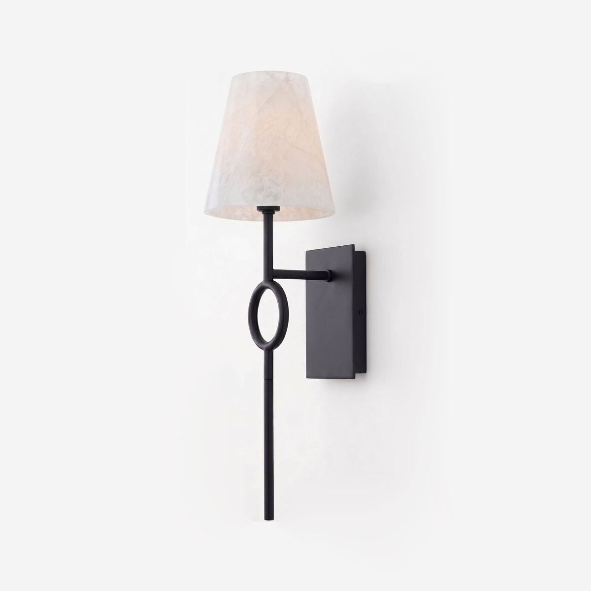 Ellery Alabaster Cone Sconce — product view 6