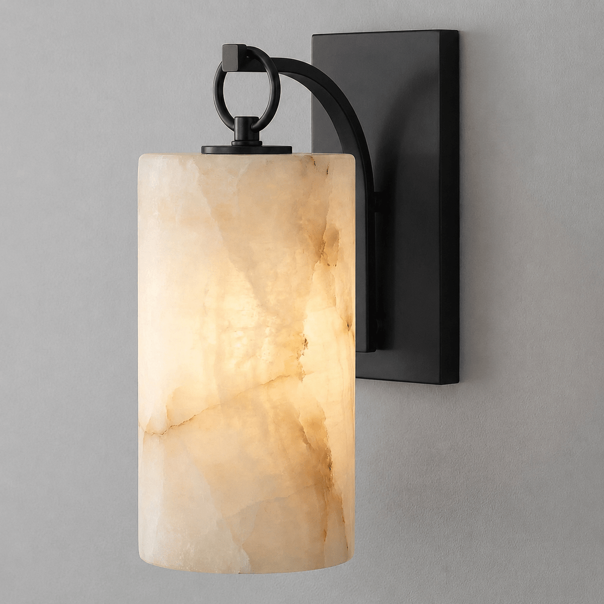 Elowen Alabaster Lantern Wall Sconce — product view 6