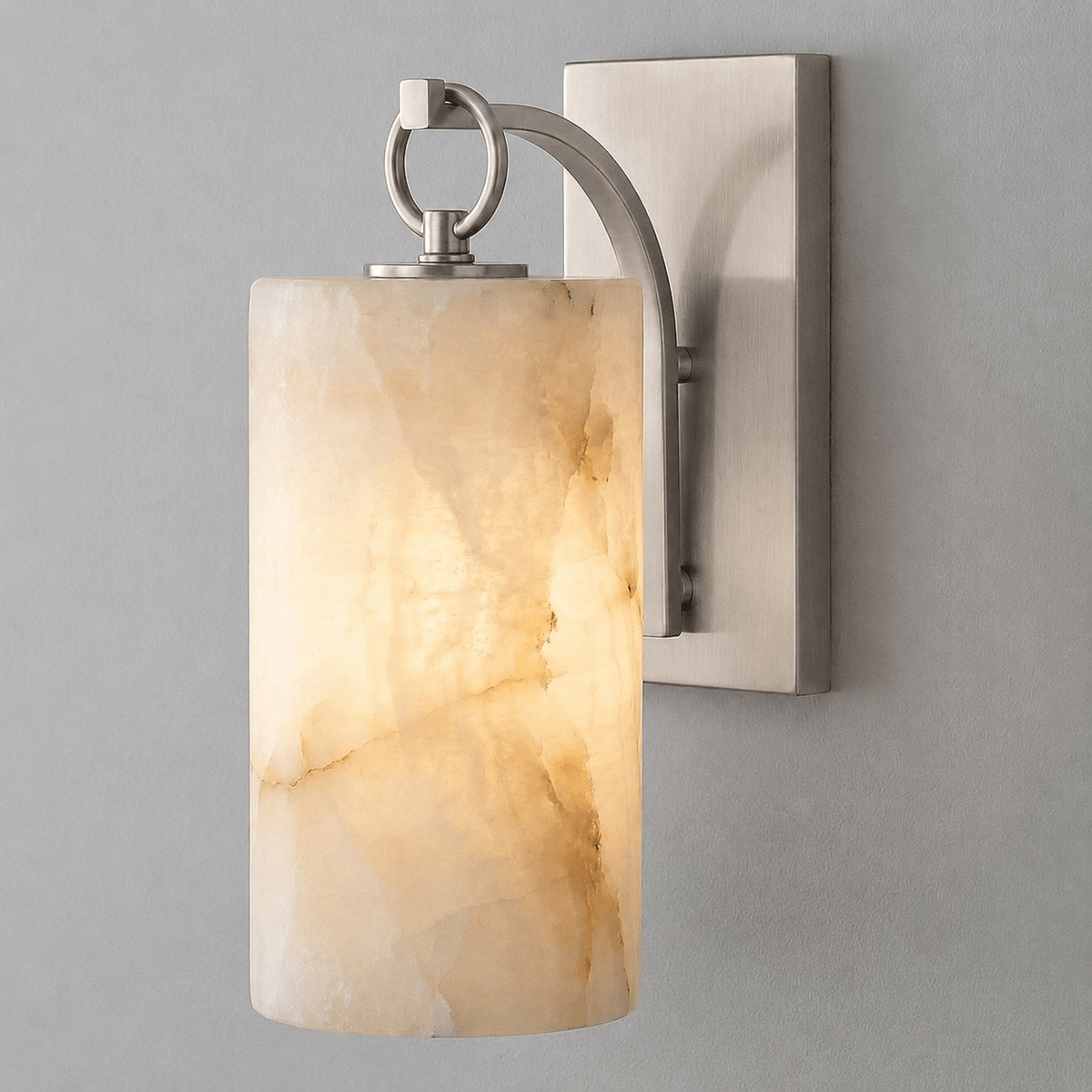 Elowen Alabaster Lantern Wall Sconce — product view 7
