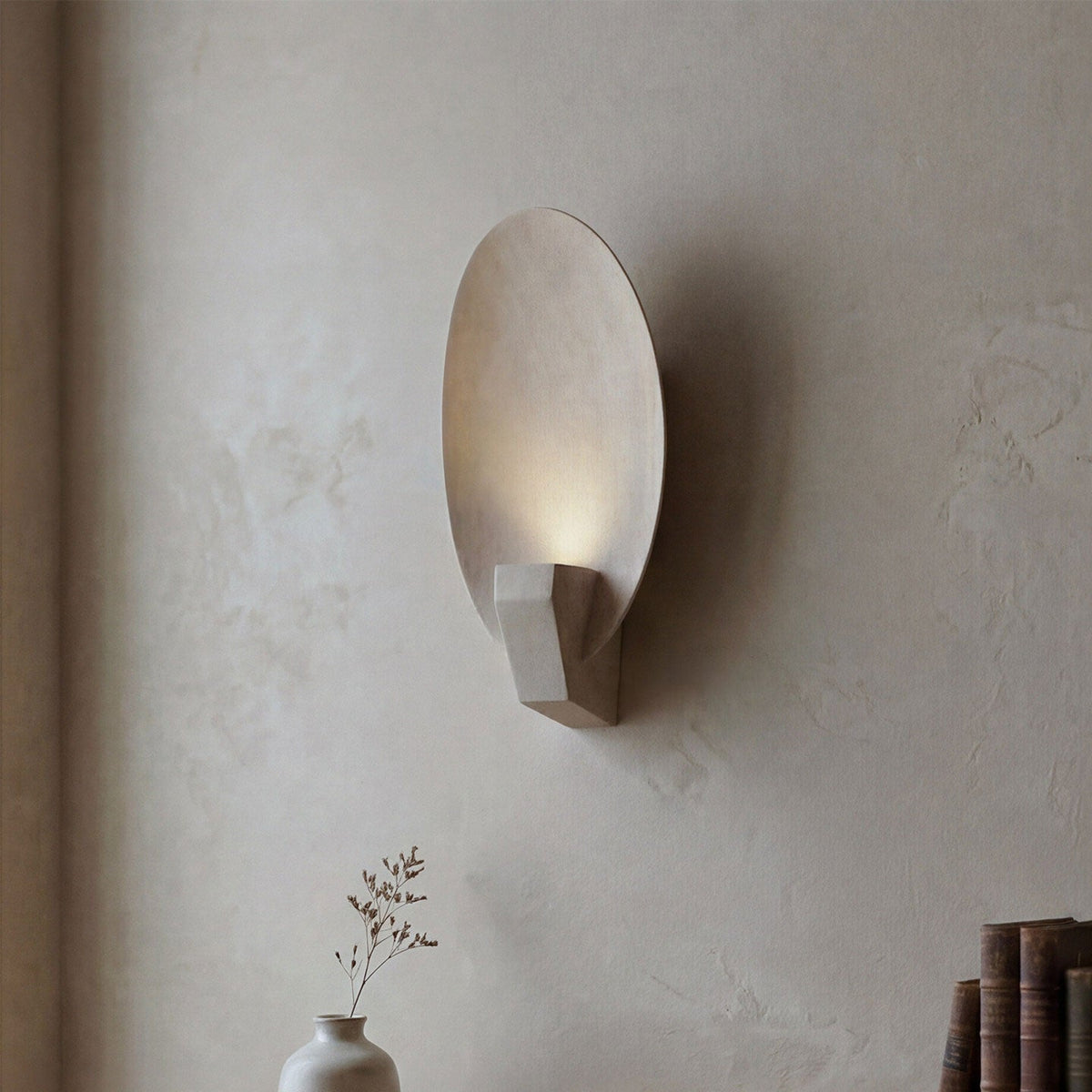Elvara Oval Glow Wall Sconce — product view 2