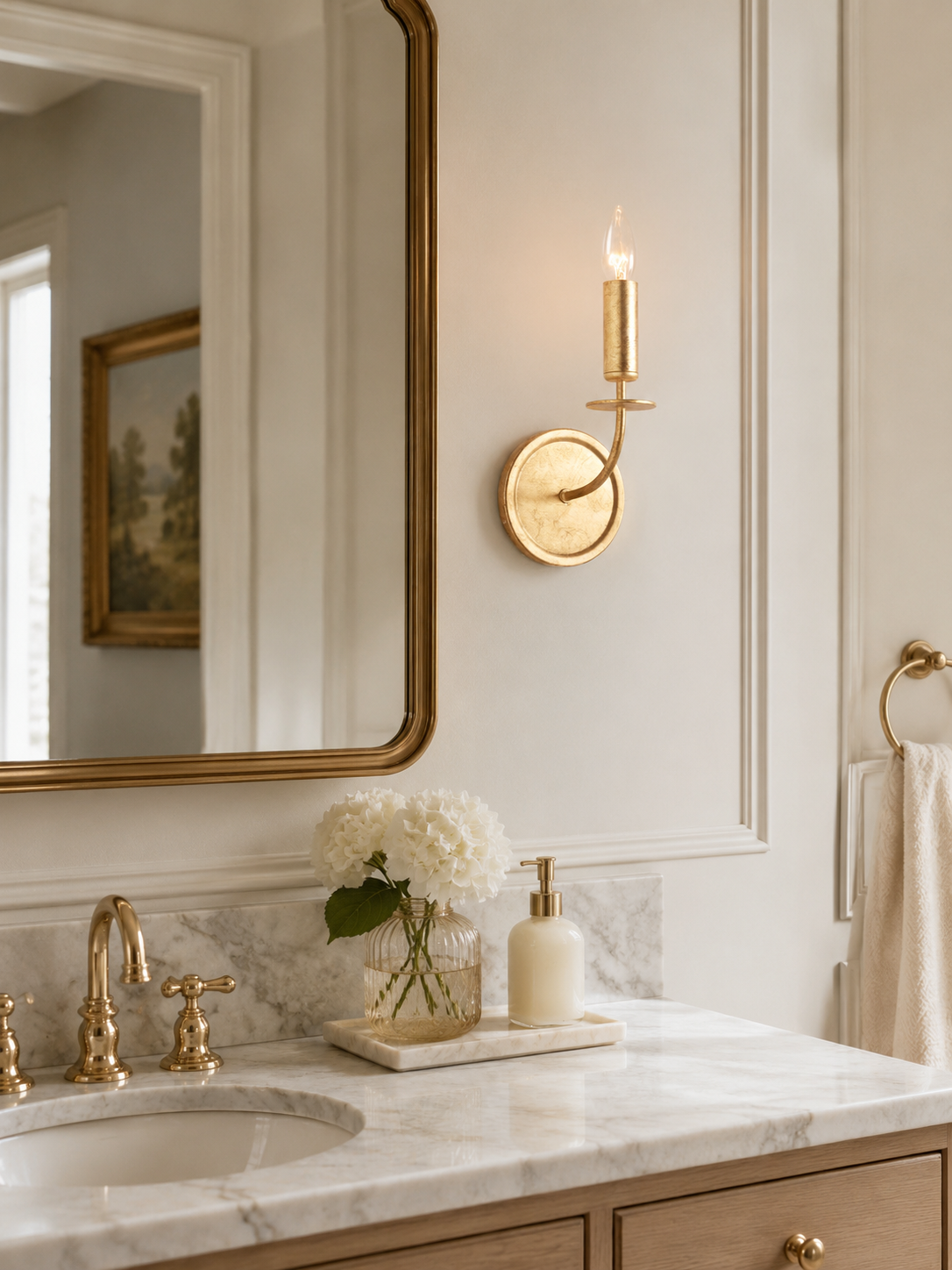 Emaani Candle Wall Sconce — product view 4