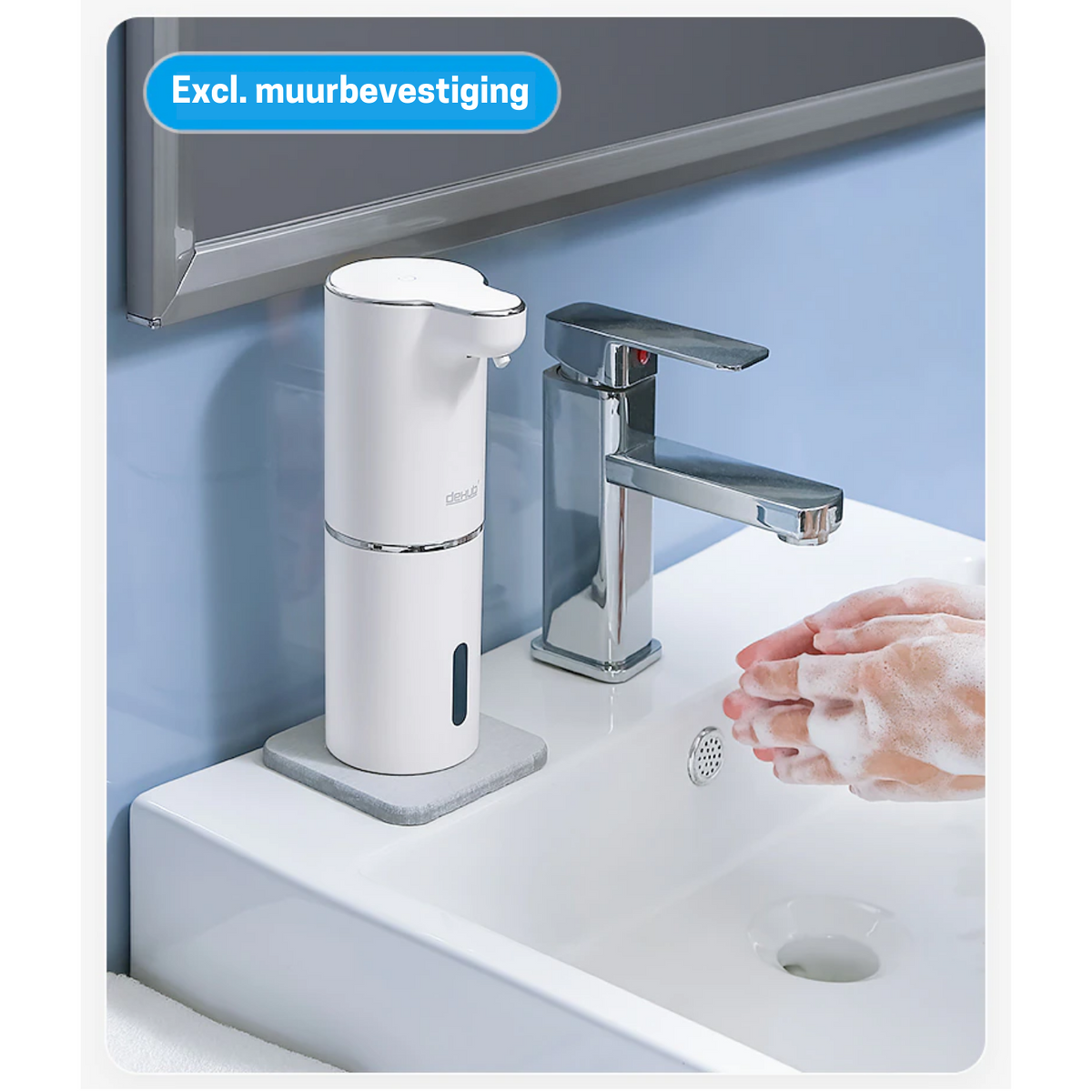 Zeppie™ Dispenser - Automatic Foam Soap for Hygiene LoungeYard — product view 7