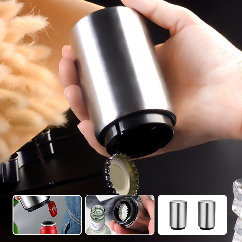 LoungeYard | Automatic Stainless Steel Push Down Opener — product view 2