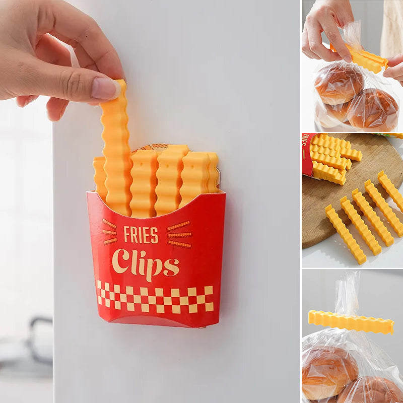 LoungeYard | Funny Magnetic French Fry Food Clips — product view 2