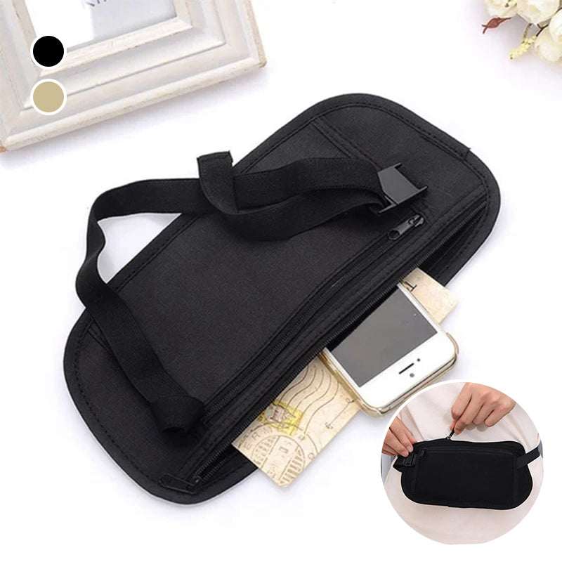 LoungeYard | Sport Hip Bag Adjustable with Zipper Pockets — product view 6