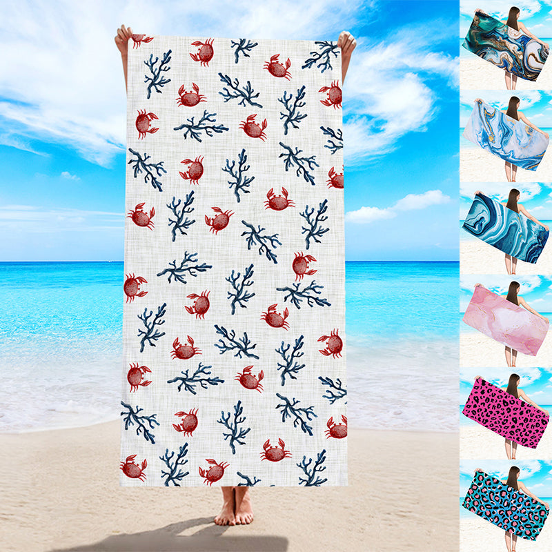 LoungeYard | Printed Beach Towel — product view 2